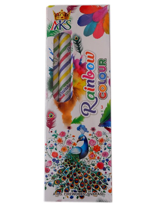 Rainbow Color Smoke